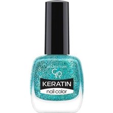 Zemira Keratin Nail Color Glitter No: 409 - Keratin Içerikli Parlak Oje