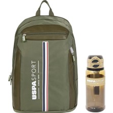 Zemira U.s. Assn. U.s. Polo. Assn. Unisex Okul Çanta Seti PLSET2437315,HAKI Tek Ebat