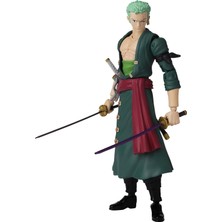 Zemira Anime Heroes Tek Parça Figürler Roronoa Zoro Aksiyon Figürü, Değiştirilebilir Kollar Yüzler ile