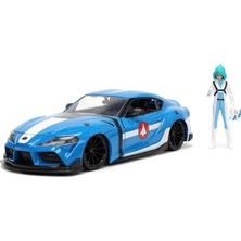 Zemira Jada, 253255051, Robotech, Die-Cast (Metal), Toyota Supra, Serbest Tekerlek, Açılabilen Parçalar (K