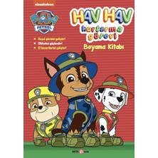 Beta Kids Paw Patrol Hav Hav Kurtarma Görevi Boyama Kitabı