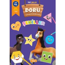 Yediveren Çocuk Doru Etkinlik ve Boyama - Şekiller