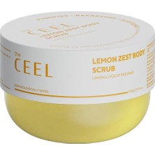 Zemira The Ceel Limon Özlü Vücut Peelingi 275 G - Nemlendirici Arındırıcı Vücut Scrub, Ölü Deri Temizle