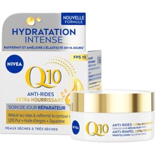 Zemira Q10 Karşıtı Ekstra Besleyici Gündüz Bakım Kremi 50ML, SPF15, Kuru Olgun Cilt, Yenileyici