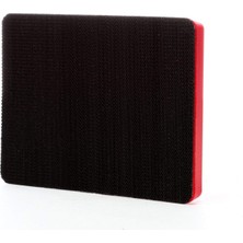 Zemira Hookit Pad 20433, 7,62 cm x 10,16 cm Kırmızı Köpük 7,62 cm x 10,16 cm