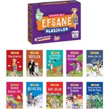 Bıcırık Yayınları Çocuklar Için Efsane Klasikler (10 Kitap+Soru Kitapçığı)