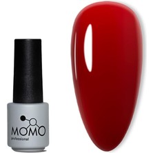 Zemira Momo Professional Kalıcı Oje K017 Koyu Gül Kırmızısı 4 ml