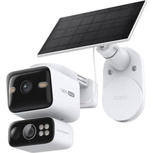 Zemira Tp-Link Tapo C645D Kit Güneş Enerjili Çift Lensli Pan/tilt Güvenlik Kamerası, 2k Çözünürlük, Insan/