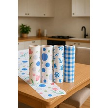 Zemira 40 Adet Kullan At Masa Örtüsü Sıvı Geçirmez(4 Rulo) Tek Kullanımlık 100X120 cm Sofra Kağıdı