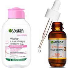 Zemira Skin Naturals Micellar Kusursuz Makyaj Temizleme Suyu (100 Ml) & C Vitamini Süper Aydınlatı