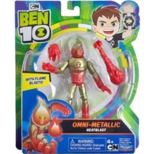 Zemira Ben 10 BEN10 Aksiyon Figürleri Metalik Tema Heatblast BEN66A10