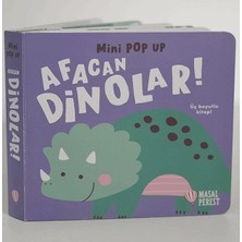 Masalperest Afacan Dinolar - Mini Pop Up (Ciltli)