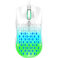 Zemira Aula S11 Pro 3600DPI Rgb Optik Mouse Yeşil