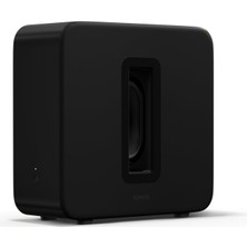 Zemira Sonos Sub G4, Çift Sürücülü Kuvvet Iptalli Derin Bas, Portlu Kasa Tasarımı, Trueplay™ Akustik Optim