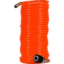 Zemira Spiral Hortum 8 M (Kompresör Aksesuarı, 8 Metre Uzunluk, 6 mm Iç Çap, Pu Malzeme,
