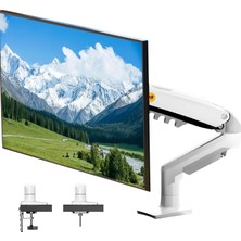 Zemira Nb North Bayou Monitör Masası Montaj Standı Tam Hareketli Döner Monitör Kolu Yaylı 17-30''monit
