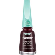Zemira Nefes Alan Parlak Oje- Breathing Color Nail Enamel- 012 Burgundy- 8682536032636