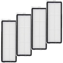 Zemira Qrevo S/qrevo Plus/qrevo Curv/qrevo Pro/qrevo Maxv/qrevo Için 4 Adet Yedek Hepa Filtre, Ro