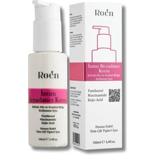 Zemira Roen Intim Bölge Beyazlatıcı Krem, Koltuk Altı Bölge Için, Panthenol Niacinamide Içer