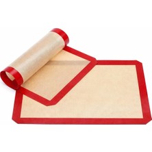 Zemira 30X40 cm Pişirme Hamur Açma Matı – Fırınlanabilir, Yıkanabilir, Tekrar Kullanılabilir, Y