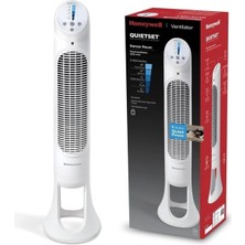 Zemira Honeywell Quietset HYF260 Tüm Oda Için Salınımlı Kule Vantilatör, 5 Hız Ayarı, 80 Derece Salınım, Z