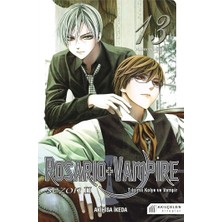 Akılçelen Kitaplar Rosario + Vampire - Tılsımlı Kolye ve Vampir Sezon: 2 Cilt 13