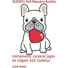 Zemira Sudoku 9x9 Pequeno Sudoku: Treinamento Cerebral Jogos De Viagem 500 Sudokus