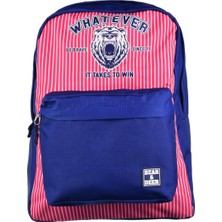 Zemira Bear&deer What Ever Unisex Çocuk Sırt Çantası Kirmizi Standart