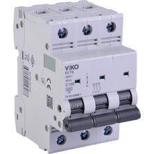 Zemira 6VTB-3C100 Otomatik Sigorta 6ka C Tipi 3 Kutup 100A