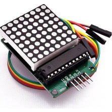 Zemira Sanec Arduino MAX7219 Dot Matrix 8×8 LED Display Modülü