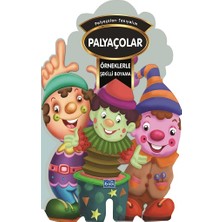 Parıltı Yayınları Örneklerle Şekilli Boyama - Palyaçolar