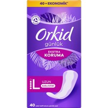 Zemira Orkid Günlük Ped Extra Koruma Uzun 40 Adet Ped
