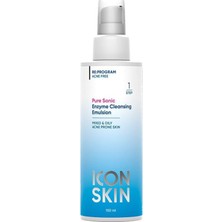 Zemira Pure Sonic Enzyme Cleansing Emulsion, Yağlı Karma Akneye Eğilimli Ciltler Için, 150 ml
