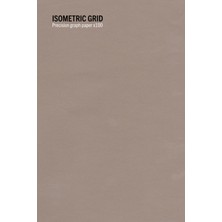 Zemira Independently Published Isometric Grid: Graph Paper X100 Sides (6"x9": Cyan Grid)