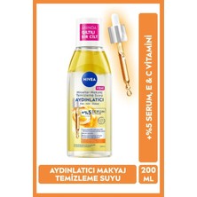 Zemira Nivea Aydınlatıcı Micellar Makyaj Temizleme Suyu 200ML, Etkili, C Vitamini,parlak Cilt