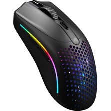 Zemira Glorious Model O 2 Mini Siyah Faresi: 57 Gram, 210 Saate Kadar Pil Ömrü, Kabl