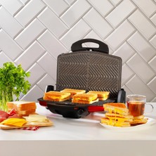 Zemira Schäfer Grill Chef Tost Makinesi-Lal Kırmızı