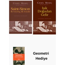 İletişim Yayınları Cemil Meriç 2 Kitap Seti + Geometri Hediye