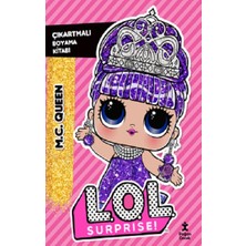 Doğan Çocuk L.o.l Surprise!-Mc Queen-Çıkartmalı Boyama Kitabı