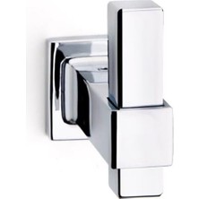 Zemira System Q-Lıne Askılık Krom Renk 60X73X36 mm