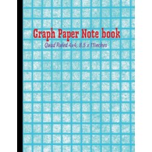 Zemira Graph Paper Quad Ruled 4x4, Grid Paper, 100 Sheets, 8.5 x 11INCHES