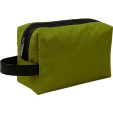 Zemira Boldy Kozmetik Çantası-Tıraş Çantası-Seyahat Çantası-Makyaj Çantası-Traş-El Çantası-Handbag (Yeşil)