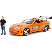 Zemira Jada 1:24 Fast & Furious Brian's 1995 Toyota Supra Mk4 Figürlü Set