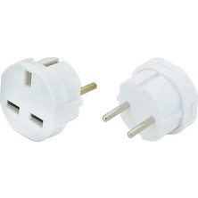 Ozkr Store Ingiliz Priz Dönüştürücü - Yeni Model Seyahat Tipi Universal Çoklu Priz Adaptörü