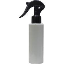 Zemira Paradise 10 Adet 100 ml Siyah Spreyli Kolonya Dezenfekten Suluk Boş Pet Şişe