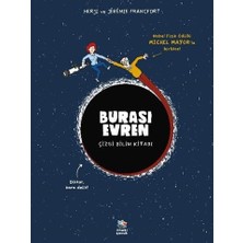 İthaki Yayınları Burası Evren - Çizgi Bilim Kitabı