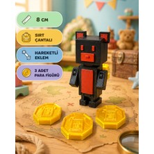 Vrd Chloe Super Bear Adventure Oynar Eklemli Tekli Figür Seti Bareen,tilki ve Kutu (Çantalı + 3 Fiziksel Gold Oyun Coin=