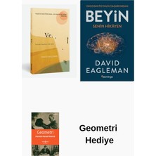 Domingo Yayınevi David Eagleman 2 Kitap Seti + Geometri Hediye