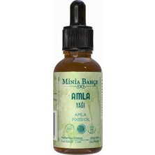 Zemira Minia Bahçe Bitki Sanat Atölyesi Amla Sabit YAĞI,%100 Saf, 30 ml