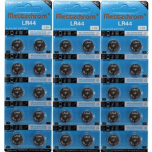 Zemira LR44 AG13 A76 357A SR44SW 1.5 Volt Oyuncak Pili 30'lu